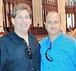 Michael “Mikey Scars” DiLeonardo and Salvatore “Sal the Pizza Guy” Romano, circa 2017.