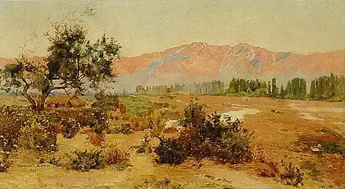 Landscape with Mountain Range