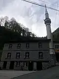 The central mosque at the village