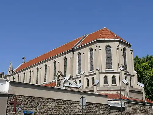 The nave and apse now