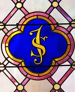 SJ, or Saint Joseph, design