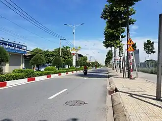 Nguyễn Trãi Street in Lái Thiêu ward