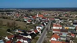 Aerial view of Żędowice