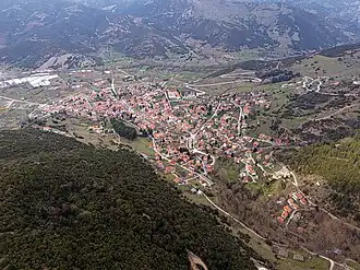 Kalavryta, as seen from the south