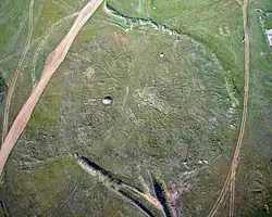 Arzhan-1, dated to circa 800 BCE, partly looted in Antiquity