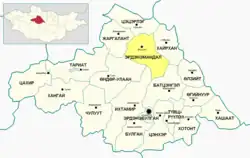 Erdenemandal District in Arkhangai Province