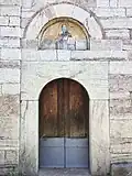 A secondary entrance