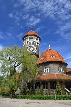 Water tower in Svetlogorsk