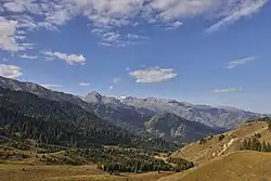 Landscape of the plateau