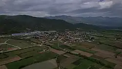 Air view of the village