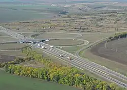 Federal Highway M4 ("Don") at Lugansk, Millerovsky District