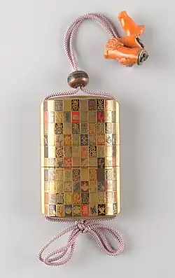 Inro in maki-e Lacquer, Edo period Japan, 18th century