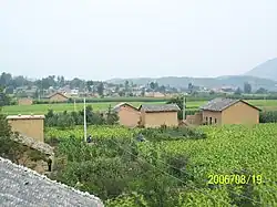 Rural scenery of Hualuping Village in Buga Township.
