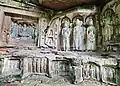 Feixiange Grottoes (689 AD), Buddhist art on the route from Chengdu to Ya'an.