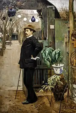 Portrait of Miquel Utrillo, c. 1890-1891