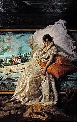 Portrait of Marguerite Gauthier, 1890