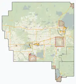 Cold Lake is located in MD of Bonnyville