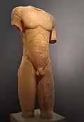 Torso of a kouros