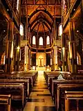 Internal view of the cathedral.