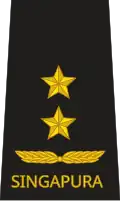 Rear admiral (Republic of Singapore Navy)[18]