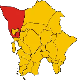 Location in Cambodia