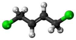 1,4-Dichlorobut-2-ene molecule