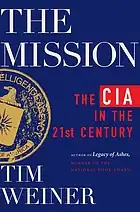 2025 Mariner Books book jacket, solid blue, with half of a gold CIA official seal