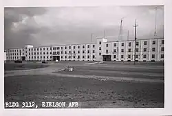 Ptarmigan Hall in 1962, Eielson Air Force Base, Alaska