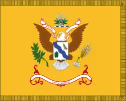 145th Armored Regiment colors