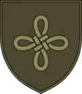 Former shoulder sleeve insignia, subdued variant, of the 159th Infantry Brigade.