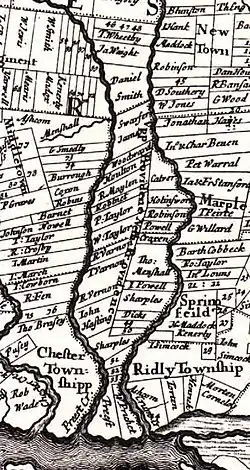 Original Calvert land grant