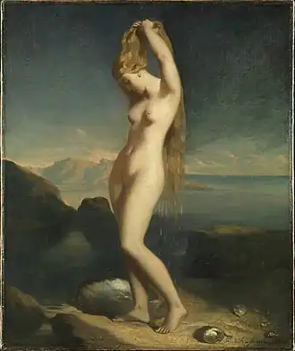 Venus Anadyomene by Théodore Chassériau, 1838