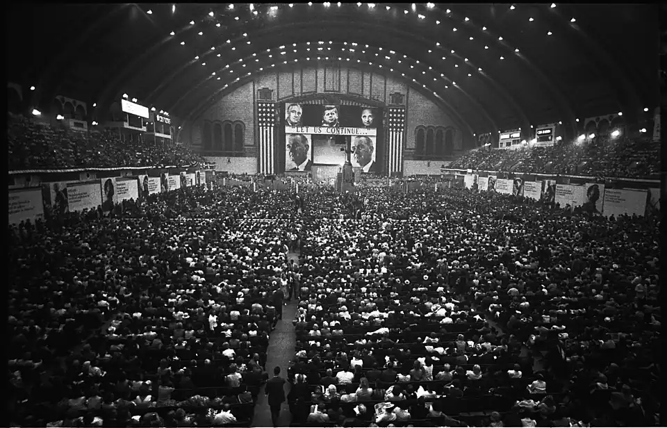 1964 convention floor