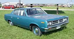 Base model 1970 AMC Rebel sedan