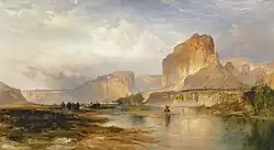Thomas Moran, Cliffs of Green River, 1874, Amon Carter Museum of American Art