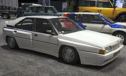 Citroën BX 4TC, road-going version