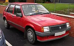 Vauxhall Nova five-door (1989–1990)