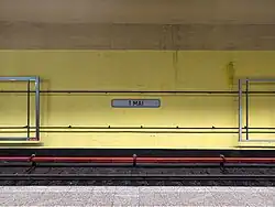 1 Mai station in August 2023