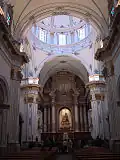 Interior of the church "Virgen de los Dolores"