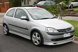 Holden Barina SRi 3-door (XC; pre-facelift)