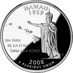 Hawaii quarter dollar coin