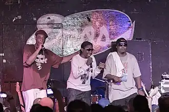 Devin the Dude, Rob Quest and Jugg Mugg performing at Emo's, Austin, TX. May 2011.