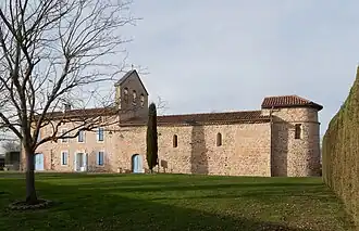 The church in Le Carlaret