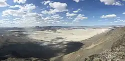 Panorama of the Humboldt Sink from the West Humboldt Range in Churchill County, Nevada