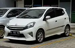 2015 Agya 1.0 TRD S (B100RA, Indonesia)
