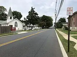 Street in Runnemede, October 2018