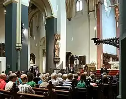 Welcome service for pilgrims from Houthem-Sint Gerlach