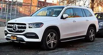 Mercedes-Benz GLS-class, full-size unibody SUV