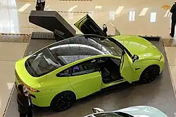 XPeng P7 Wing Edition (side view)