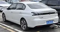 Peugeot 408 II second facelift (rear)